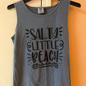 Custom Colors Tank Top Salty Little Beach